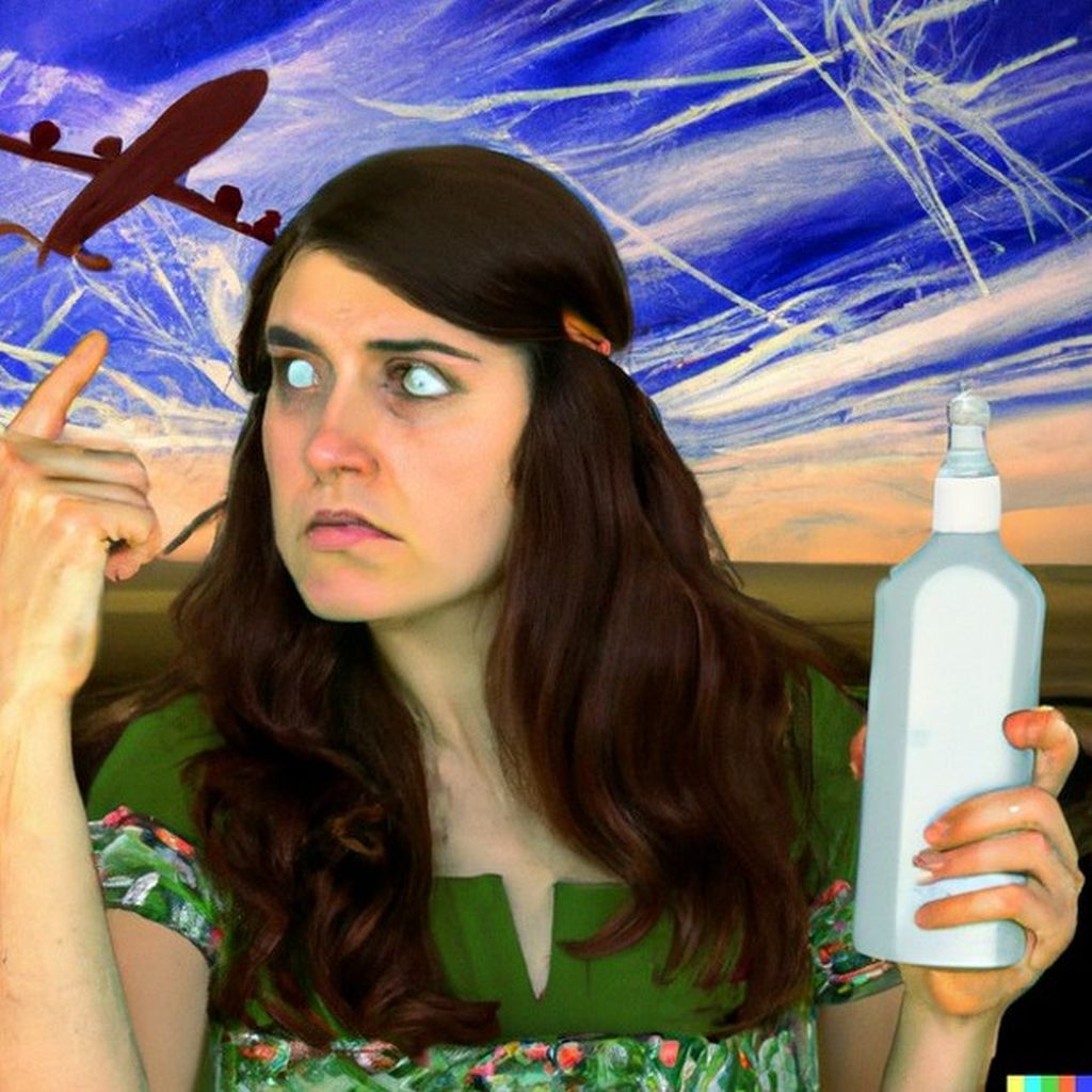 Sketchy Skies and Cleaning Supplies